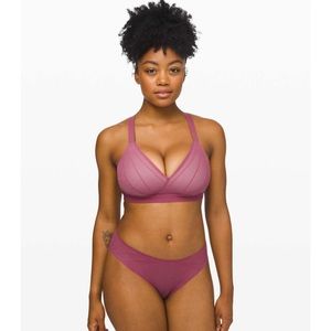 Lululemon Awake to Lace Bra Plumful/Smoky Blush 32DD